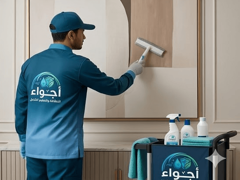 خدمة تنظيف الشركات والمكاتب من شركة أجواء بالرياض